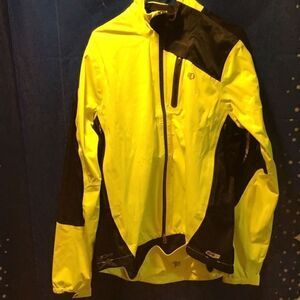 Jacket fluorescent, green and reflective strips by IP elite like new size large